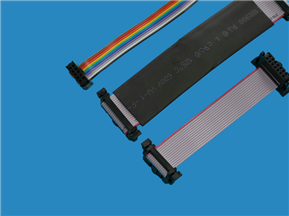 IDC2.54插头+双钩反折盖